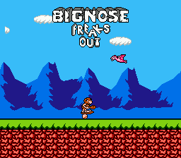 Big Nose Freaks Out title screenshot